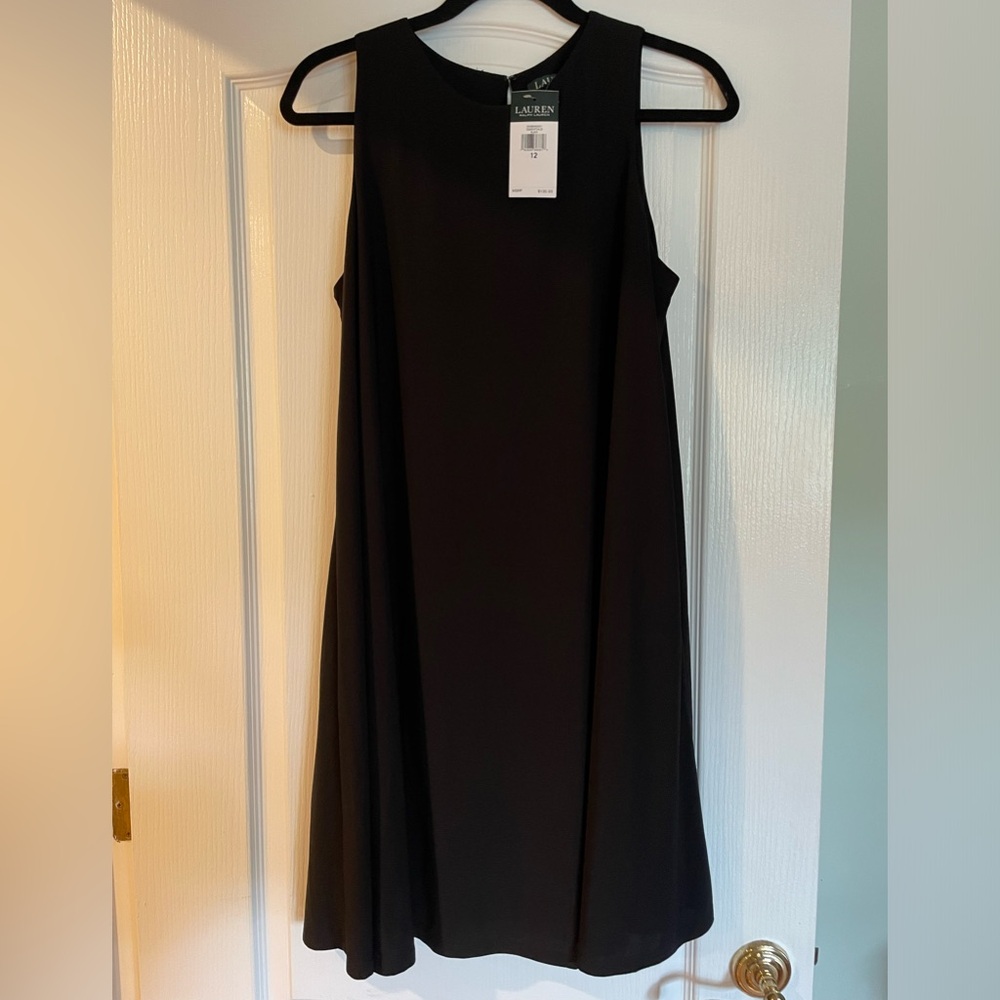 Lauren Ralph Lauren Black Sleeveless Dress